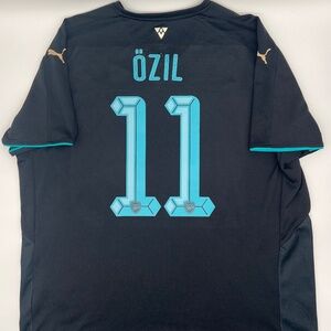 Arsenal 2015/2016 Third Authentic Puma Özil #11 Jersey XXL Men Black